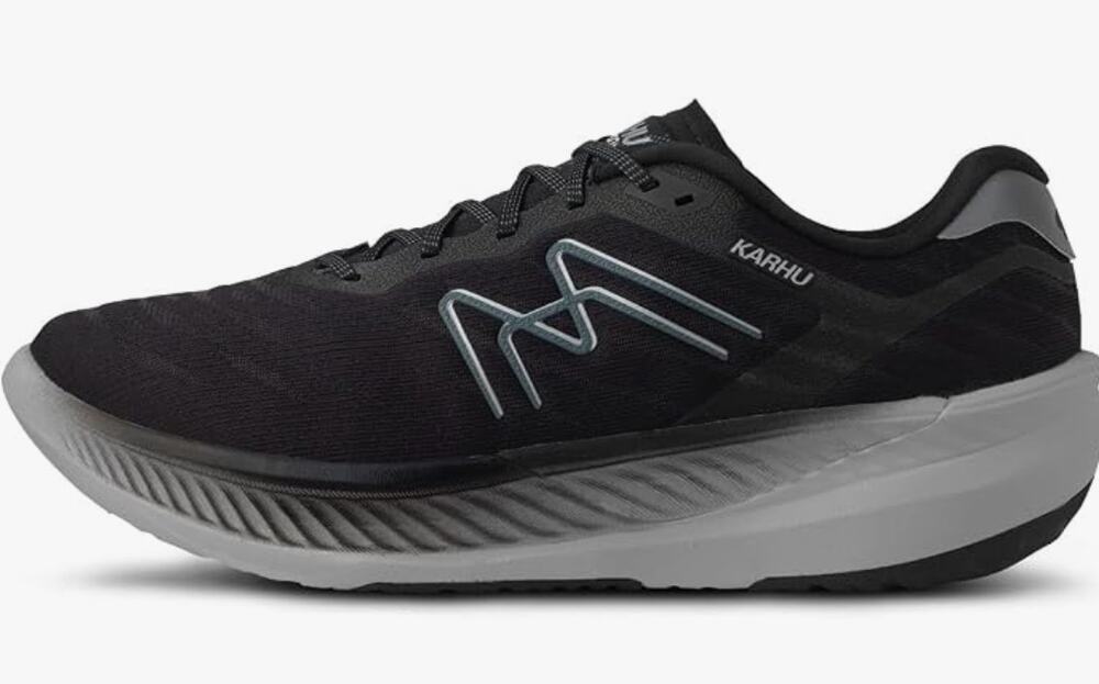Karhu Women's Fusion 4.0 Running Shoe, Black/Stormy Weather, 7.5 Medium